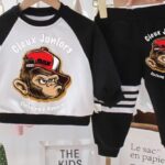 Breathable Casual Cartoon 100% Cotton Long Sleeve Hoodie for Big Kids Girl