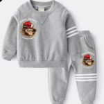 Baby Boys & Girls Winter T-Shirt Pajamas Clothes Suits Long Sleeve Cotton Children T-Shirts Trouser Pyjamas Set.