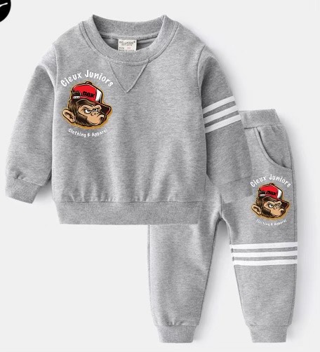 Baby Boys & Girls Winter T-Shirt Pajamas Clothes Suits Long Sleeve Cotton Children T-Shirts Trouser Pyjamas Set.